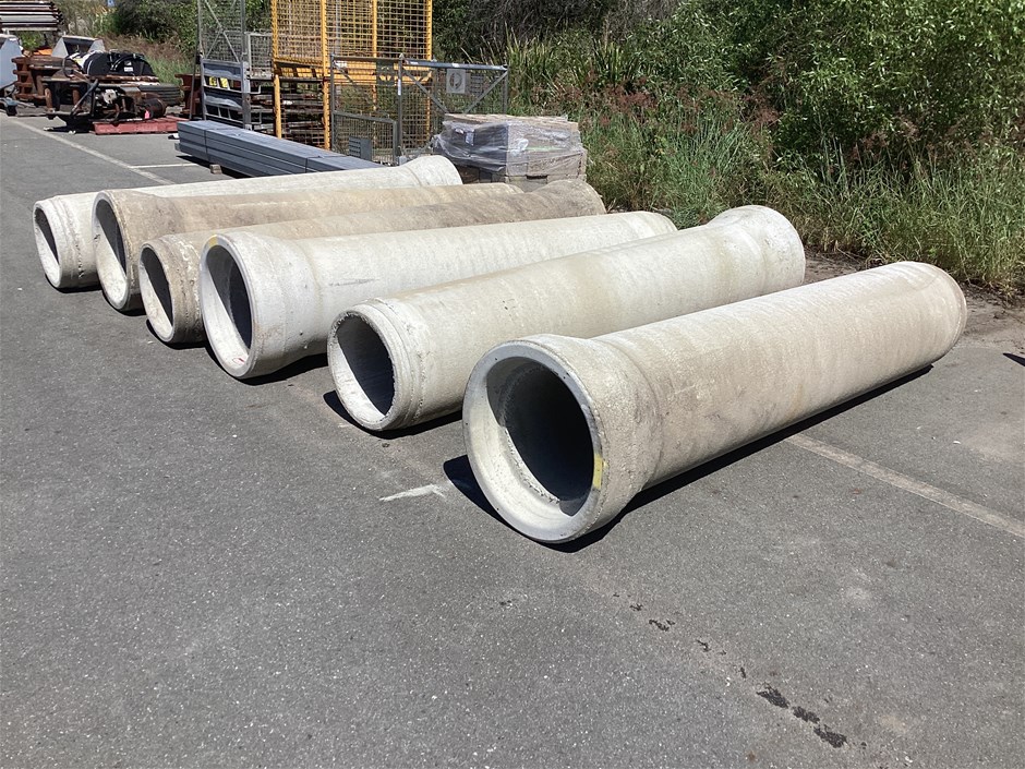 Concrete Pipes x6