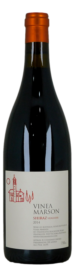 Vinea Marson Shiraz Viognier 2014 (6x 750mL), VIC.
