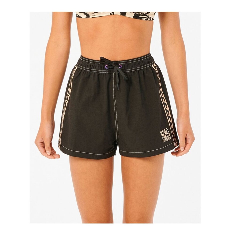 RIP CURL Women’s New Wave 5" Boardshorts, Size 2XS, Black. RRP: $60.  Buyer
