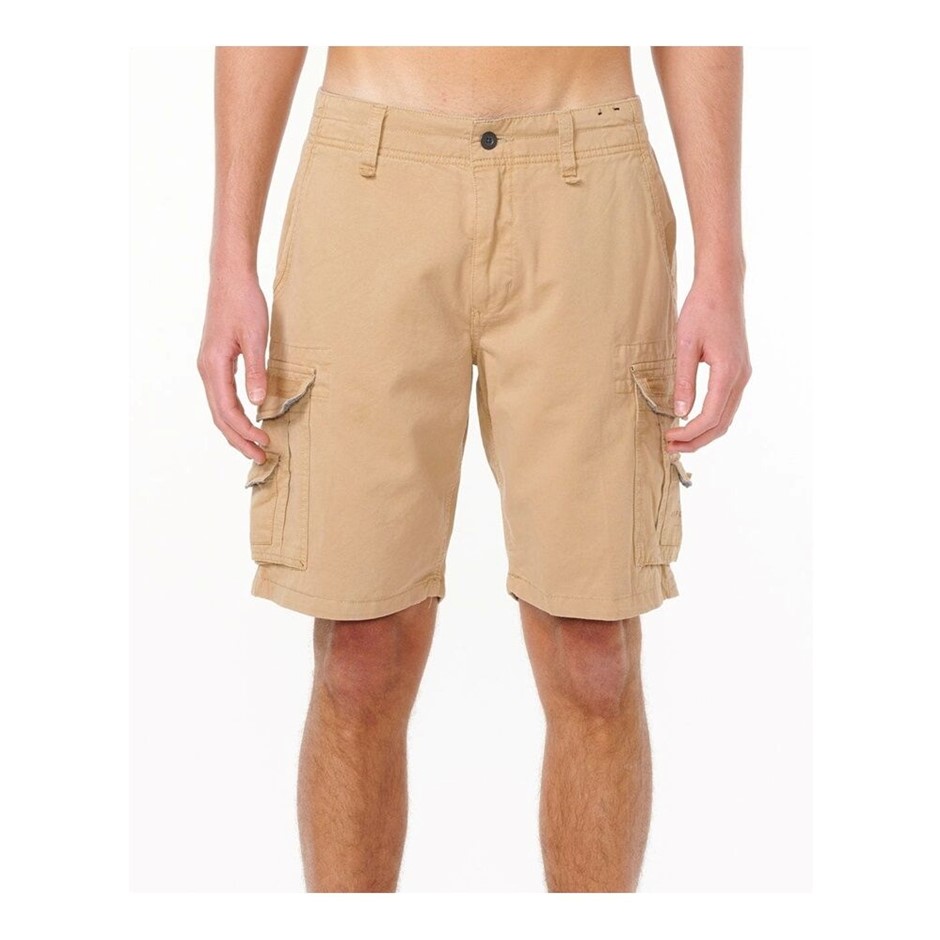 RIP CURL Men's Trail Cargo Walkshort, Size 34, Khaki (0064). RRP: $89.99.