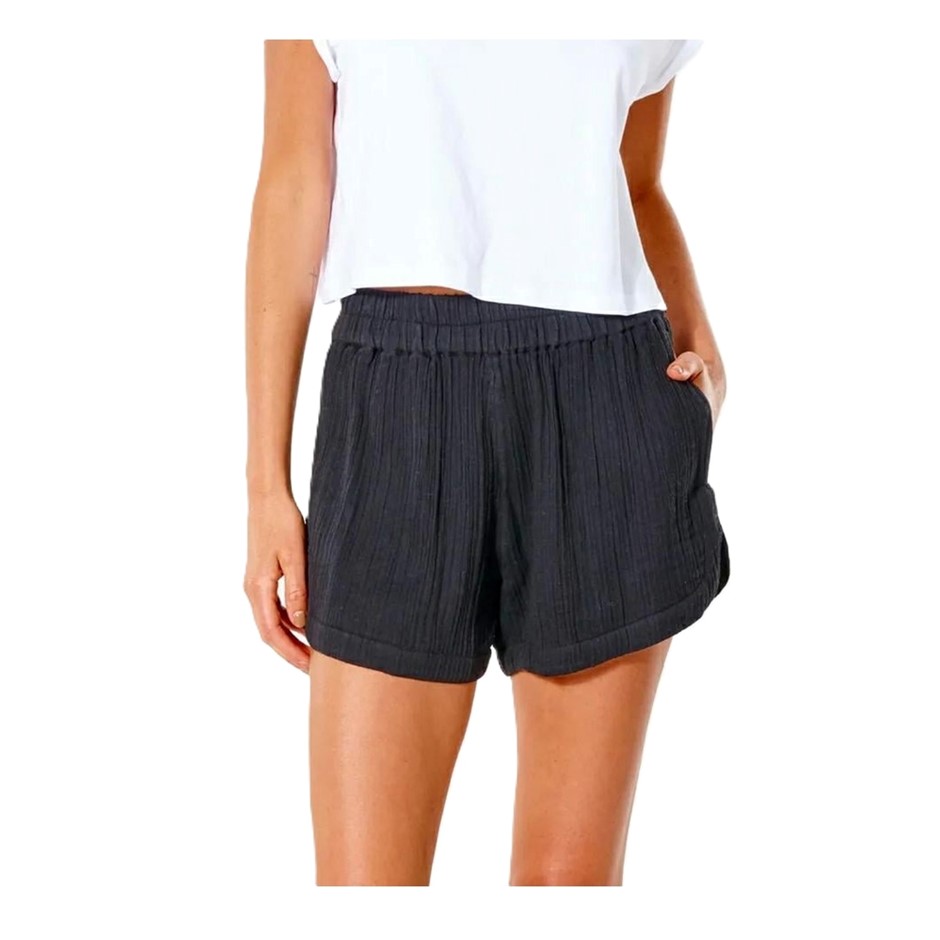 RIP CURL Women’s Premium Surf Shorts, Size XS, Black. RRP: $69.99. Buyers
