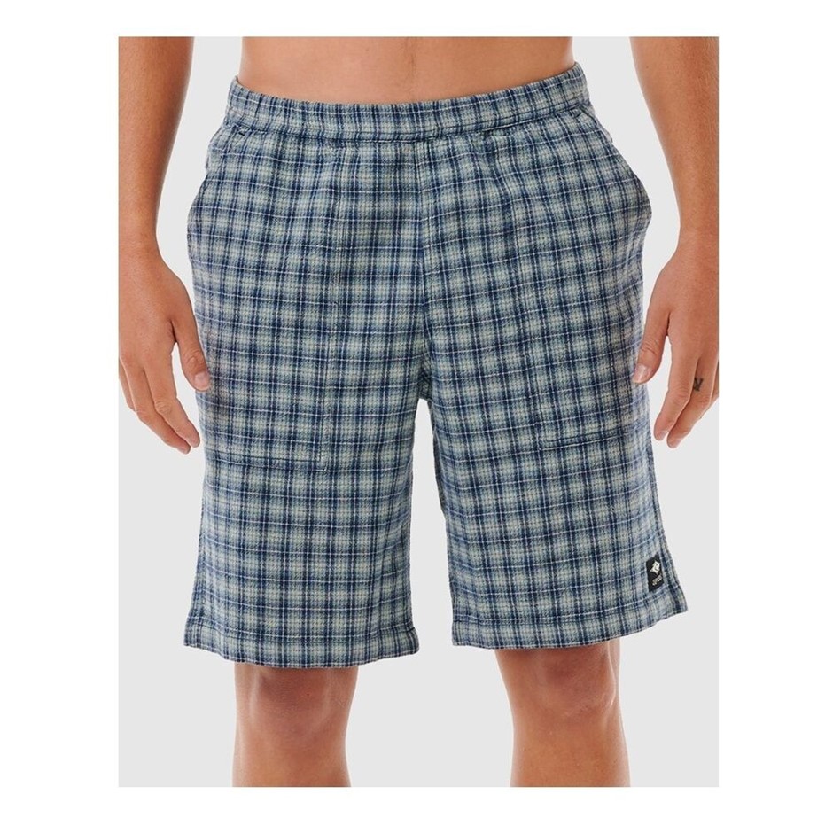 RIP CURL Men's Classic Surf Check Walk Shorts, Size XS, Washed Navy. RRP: $