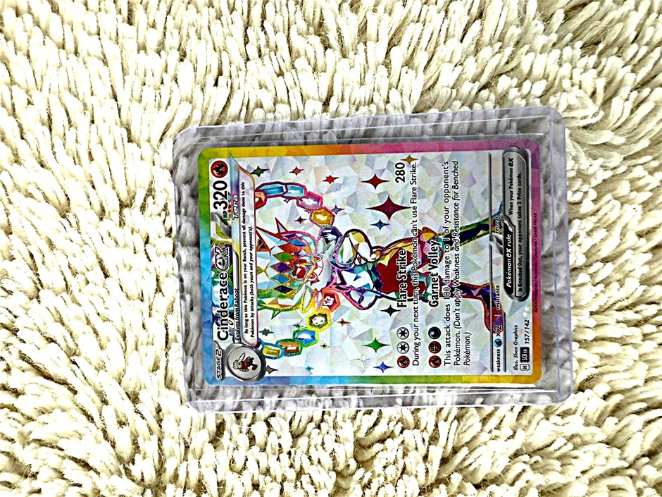 2024 Pokémon Cinderace ex 157/142