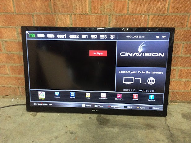 SONIQ E40S12A-AU 40" LED LCD SmartTV