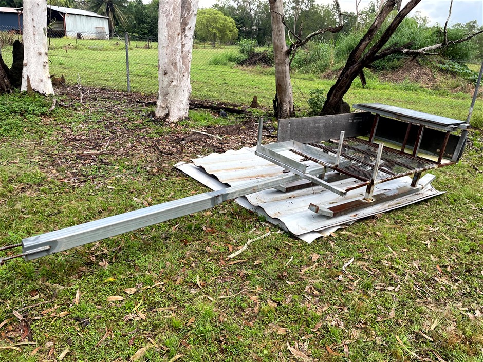 <p>Custom Made Towable Sled</p>