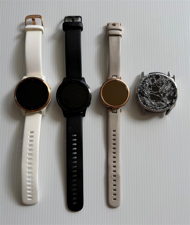 Garmin Vivoactive 4S / Venu 4 / Lily Smartwatch - For Parts (Lot of 4)