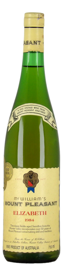 McWillam's Mount Pleasant Elizabeth Semillon 1984 (1x 750mL) Hunter Valley