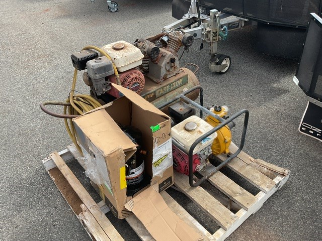 Champion Petrol Power Air Compressor, Petrol Powered Water Pump