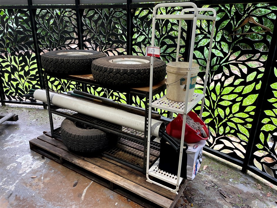 Storage Racks and Wheels