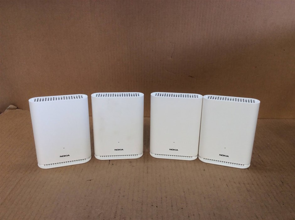 Nokia Beacon 1 Mesh Router (Lot of 4)