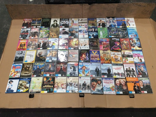 Mixed Assorted DVD Movies (Lot of 72)