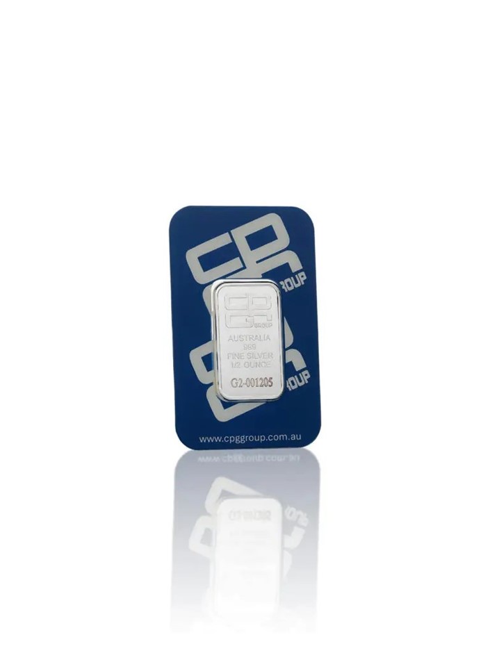 1/2 oz CPG Minted Silver Bullion – 99.95% Pure