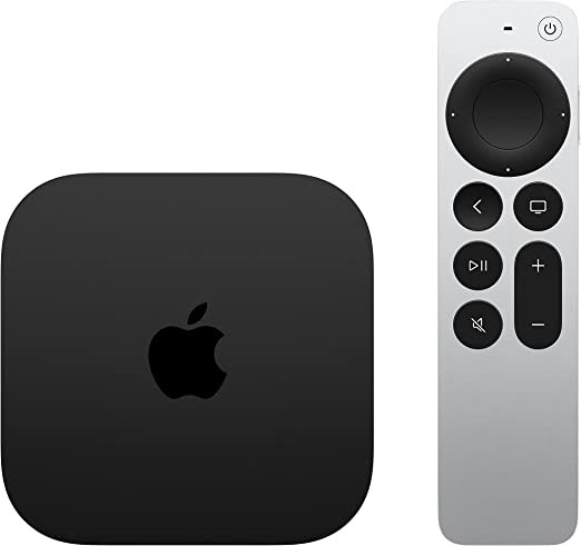 APPLE TV 4K Wi-Fi with 64GB Storage, 3rd Generation, Model A2737. SN: KTW2H
