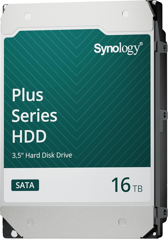 Synology HAT3310 16TB Plus Series SATA HDD 3.5" (HAT3310-16T). RRP: $719.00