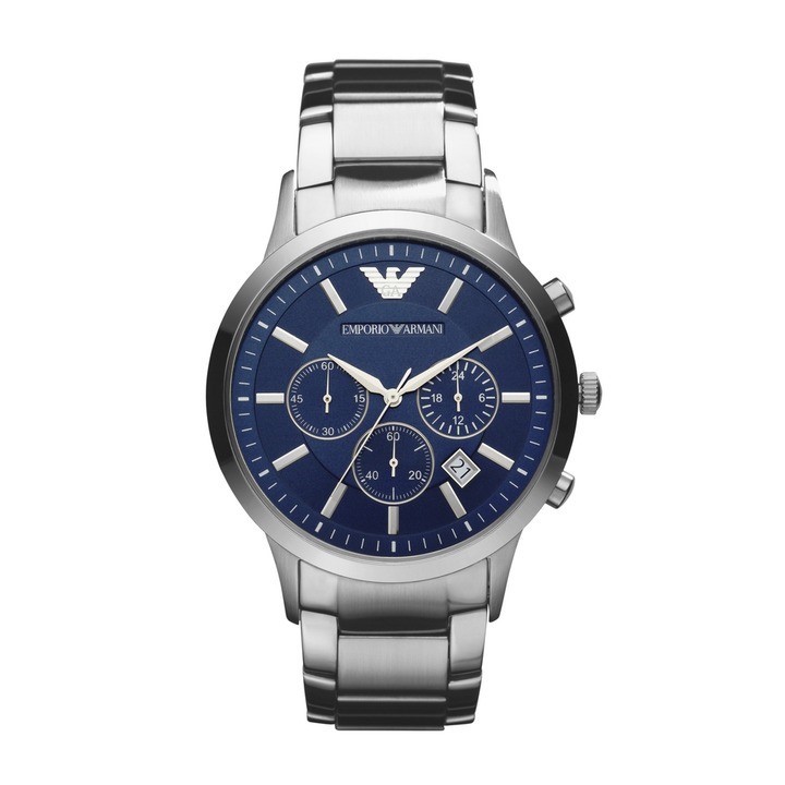 EMPORIO ARMANI Men's Renato Chronograph Watch, AR2448. RRP: $354.54. NB: so