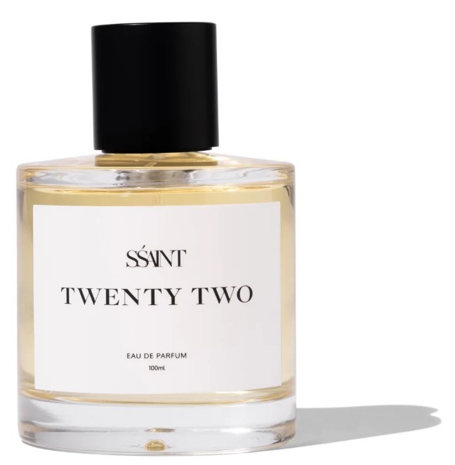 SSAINT Twenty Two Eau De Parfum, 100mL. NB: slightly damaged outer packagin
