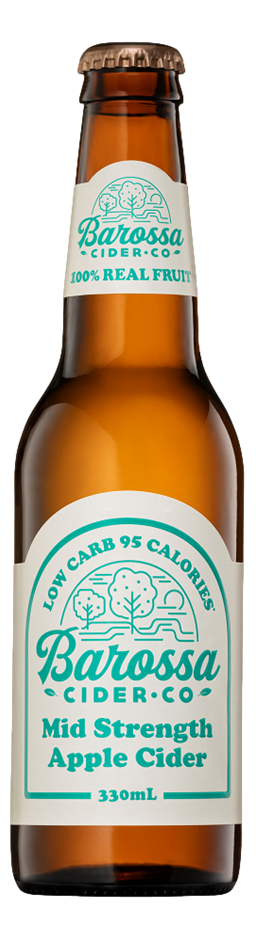 Barossa Cider Co Mid Strength Apple Cider NV (24x 750mL) Barossa