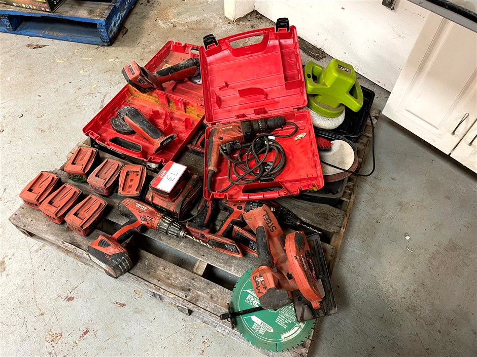 <p>Hilti Tools & Batteries </p>