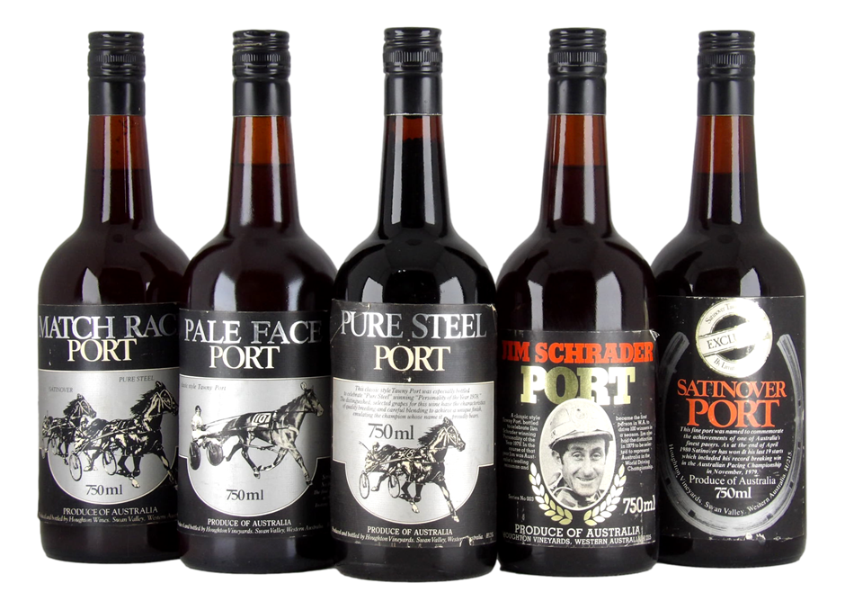 Houghton Wine Trotting Series Port (5x 750mL) WA