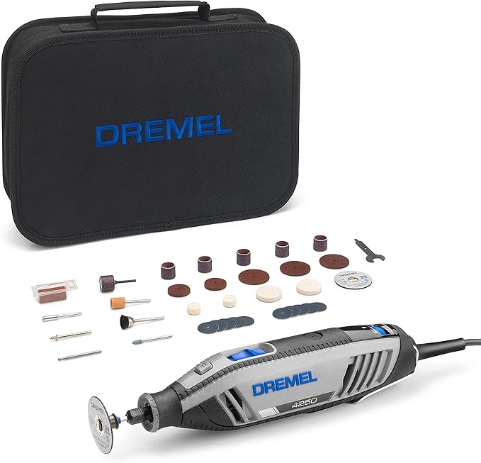 DREMEL 4250 Rotary Tool 175 W, Multitool Kit with 35 Accessories, 175W Moto