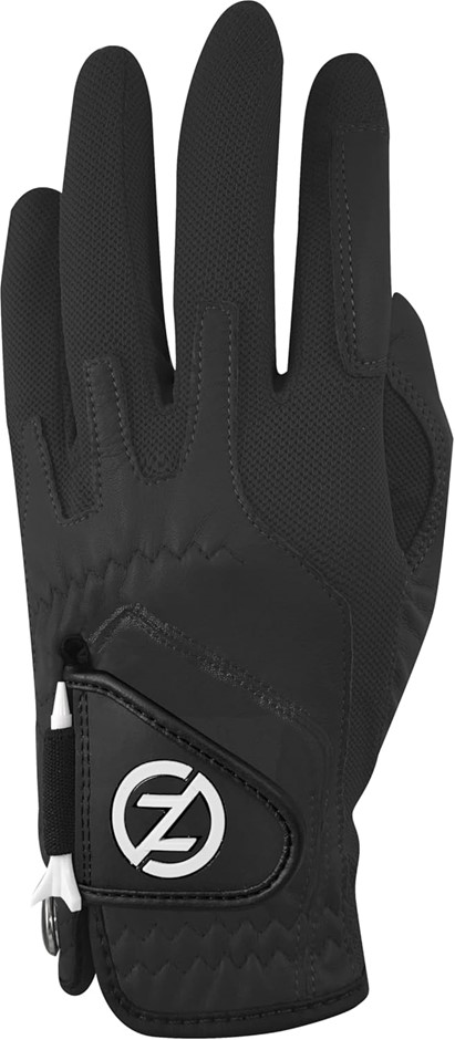 Zero Friction Golf Glove, Left Hand, One Size, Black