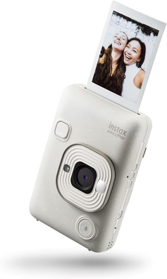 INSTAX Mini LiPlay Camera Misty White (2024 Model).