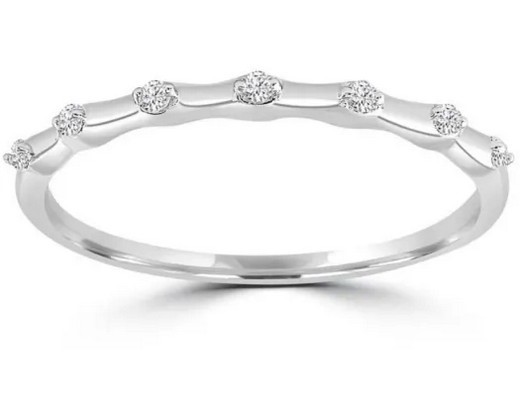 9K Yellow GOLD 0.25CT HI I1 DIAMOND RING