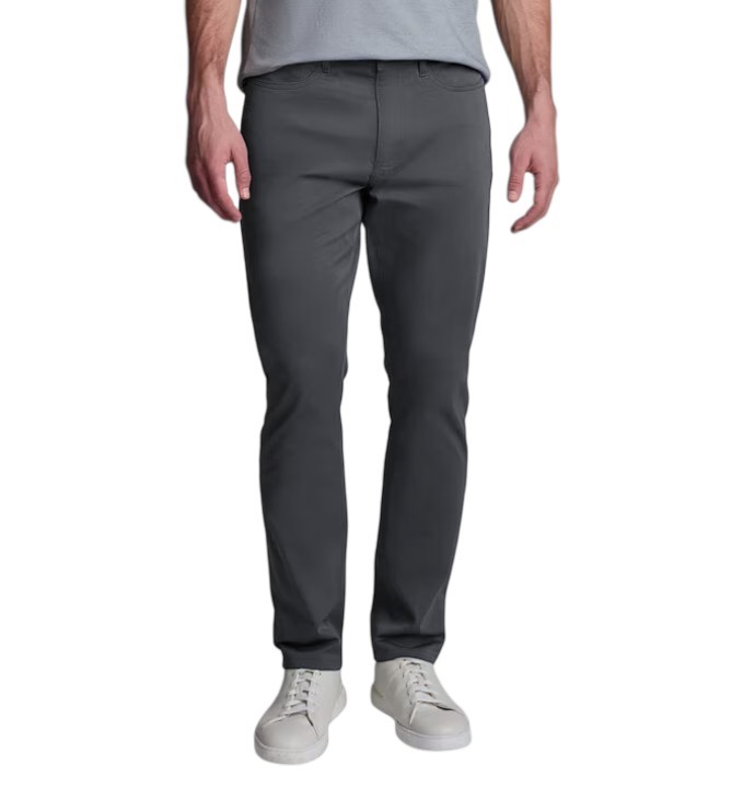 ENGLISH LAUNDRY Air Touch Comfort Straight Pant, Size 36x30, Forged Iron.