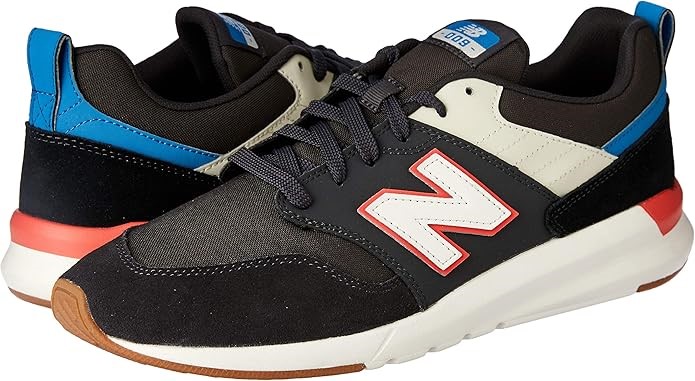 NEW BALANCE Men's Lifestyle Retro Sneakers, Black, Size US7 (MS009RD1). Bu