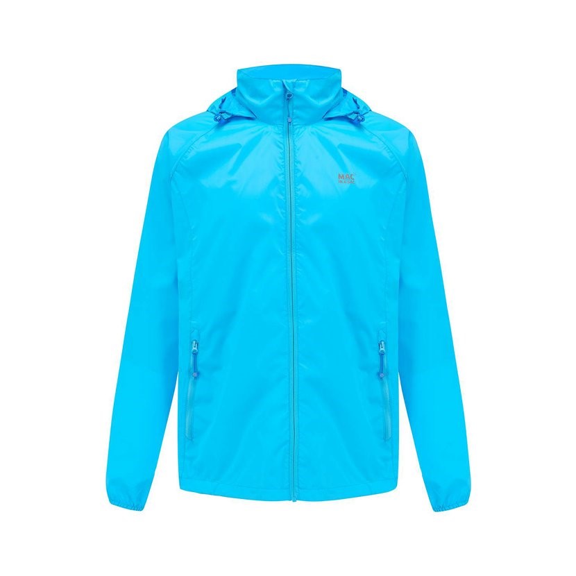 MAC IN A SAC Unisex Adult Origin 2 SS23 Packable Jacket, Size XL, Neon Blue