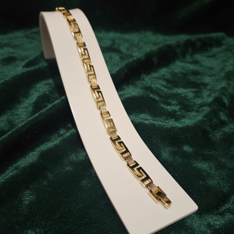 18K/Italy Gold Filled Bracelet -(Stamped 18K/Italy)-Warranty Quality