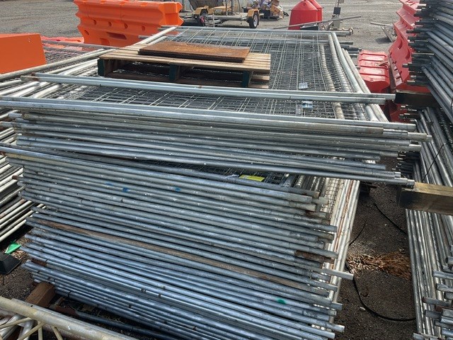 Temporary Fence Panels Approximately 70