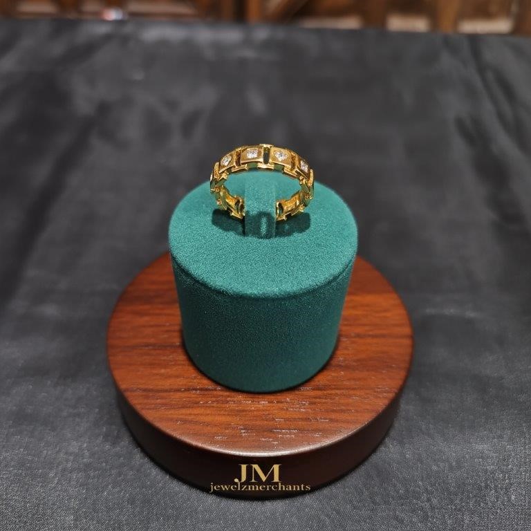 22K/Italy  Gold Filled Ring -(stamped 22K/Italy)-Warranty Quality-7 US