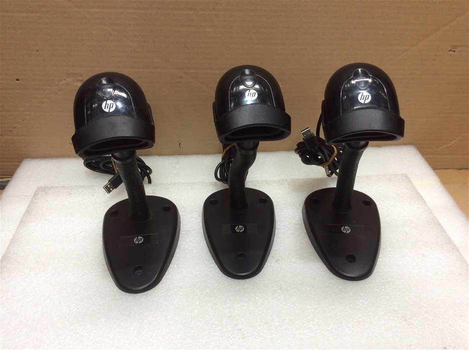 HP QD2100 Barcode Scanners (Lot of 3)