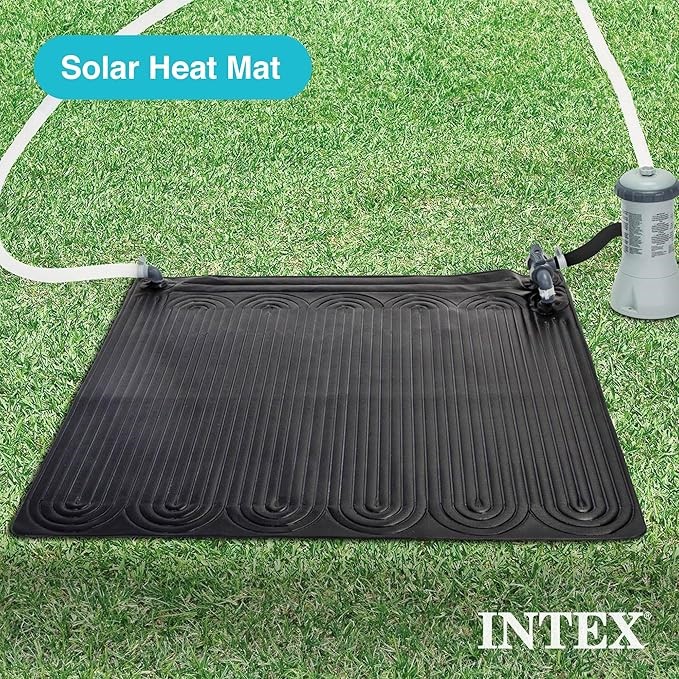 INTEX Solar Heater Mat for Above Ground Swimming Pool, 47.25 in X 47.25 in.