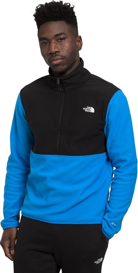 THE NORTH FACE Men's Polartec 100 Fleece Half Zip Pullover, Size 2XL, Optic