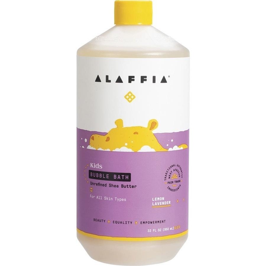 2 x ALAFFIA Bubble Bath For Babies/Kids, 946mL, Lemon Lavender.