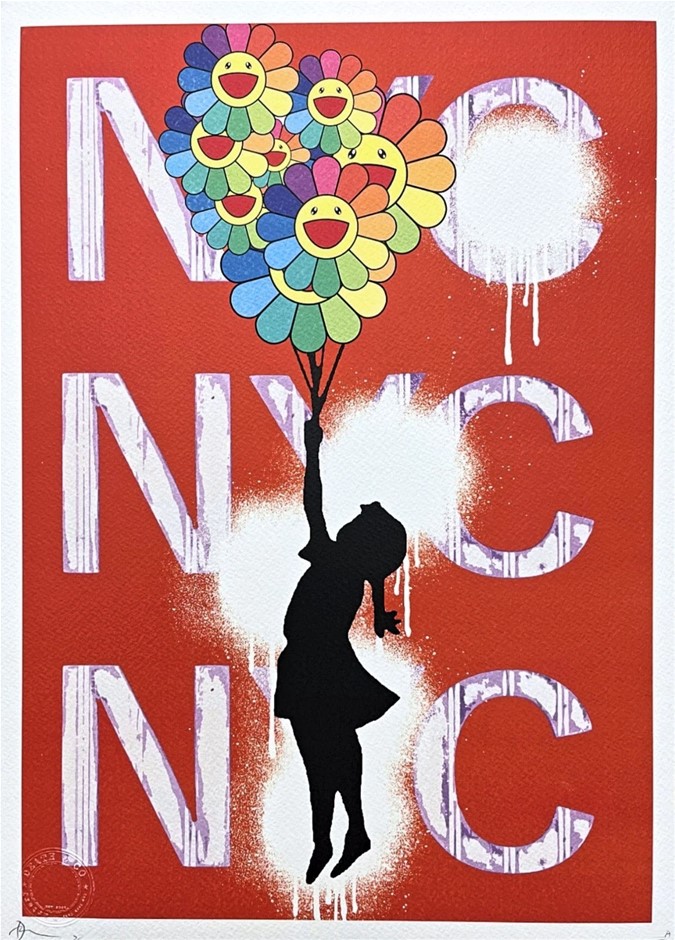 Death NYC Ltd Ed. Signed Graffiti Pop Art Print