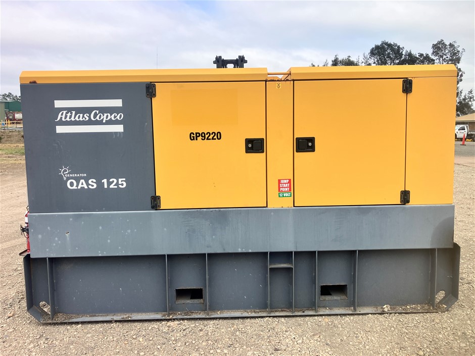 2011 Atlas Copco 125 KVA Generator