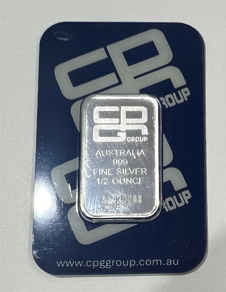 Half Ounce CPG silver bar