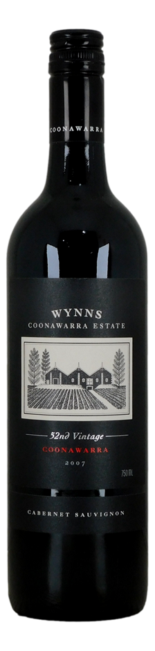  Wynns 52nd Vintage  Cabernet Sauvignon 2007 (1x 750mL)