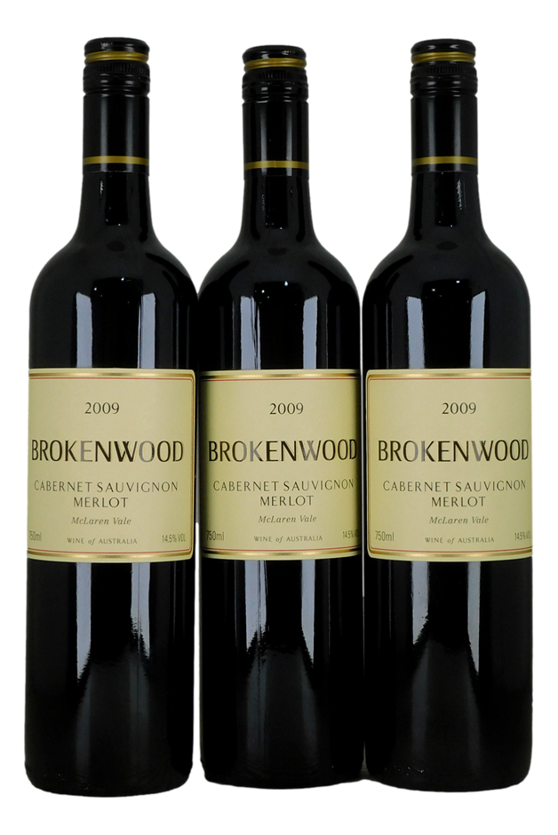 Brokenwood Cabernet Sauvignon Merlot 2009 (3x 750mL)