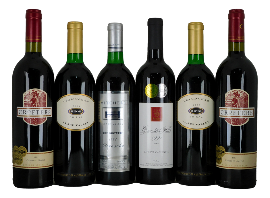 Pack of Assorted Red Wine (6x 750mL)