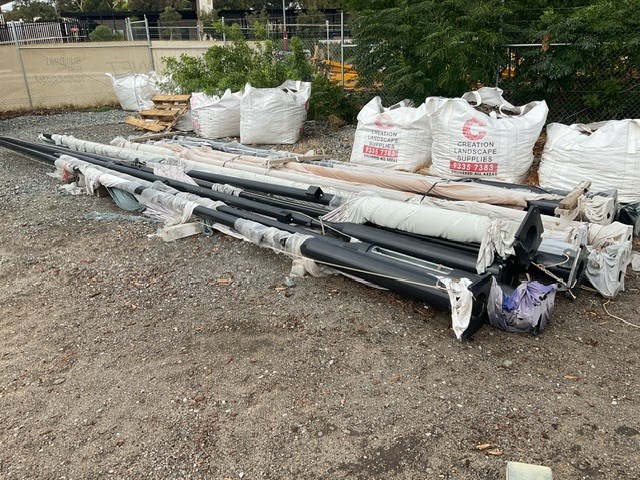 Foldable Light Poles x 15