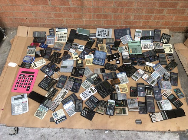 Canon/Casio/NOKIA Mixed Brand and Model Calculators