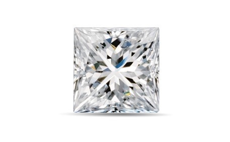 1.07 Carat Princess Shape white Diamond-CVD