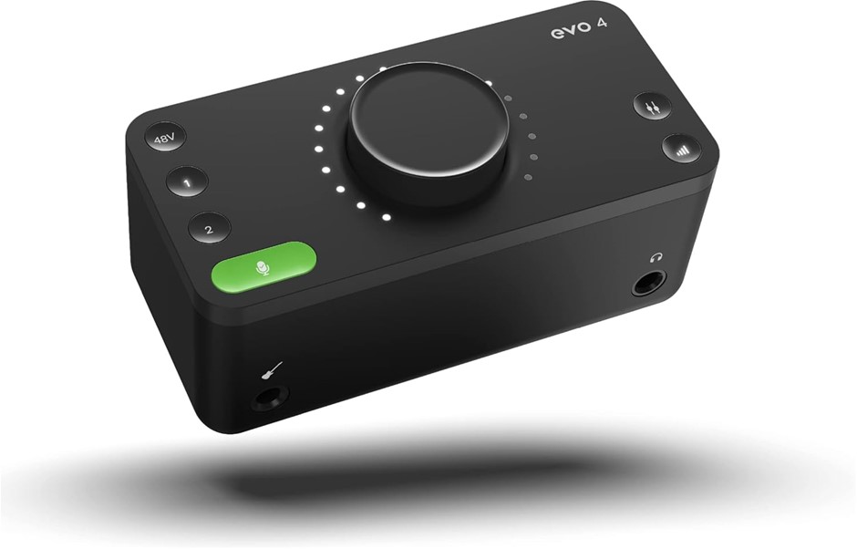 AUDIENT EVO 4 2-in/2-out USB Audio Interface. Buyers Note - Discount Freig