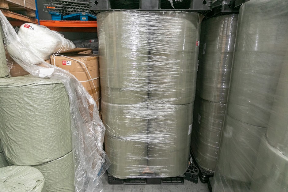 Face Protection Masks Manufacturing Component Stock (Unused)