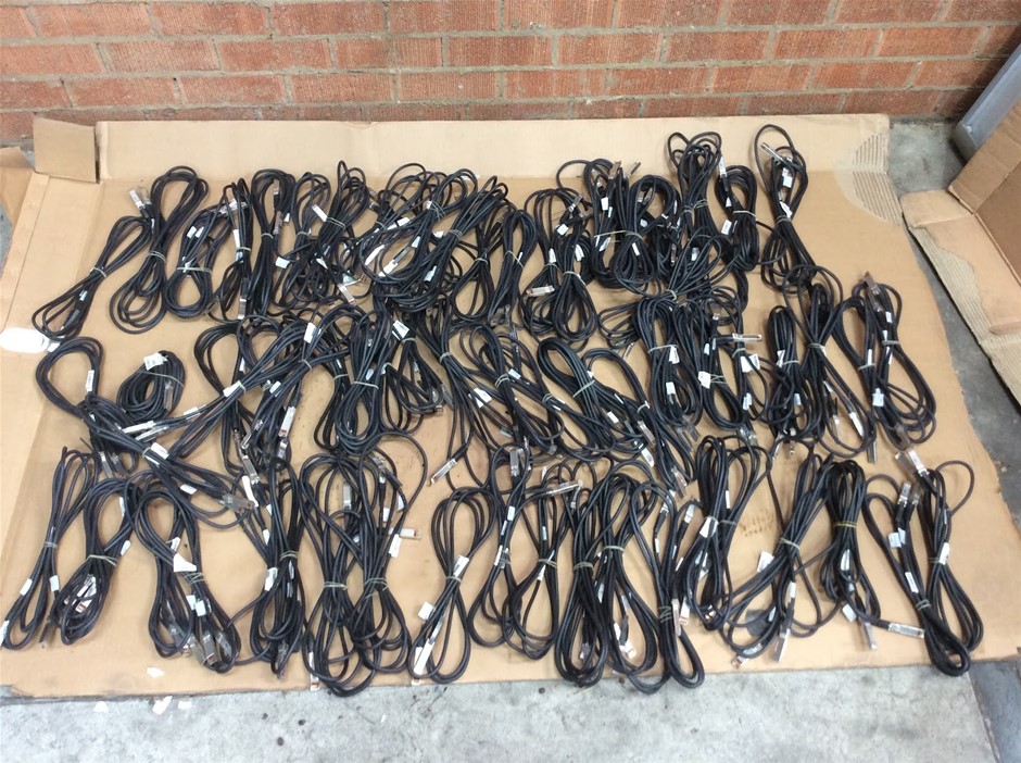 Mixed Brand Assorted Ethernet Network Cables (Lot of 65)