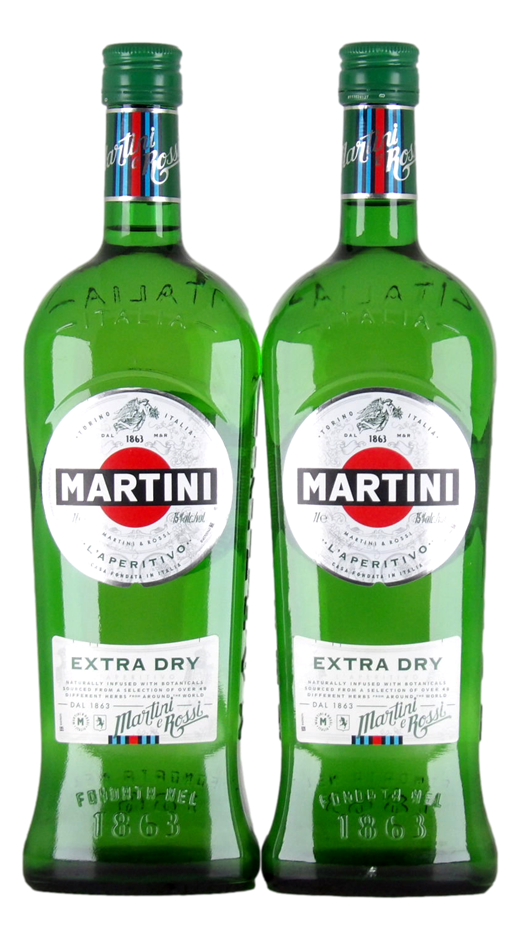 Martini Extra Dry Vermouth (2x 1L) Italy